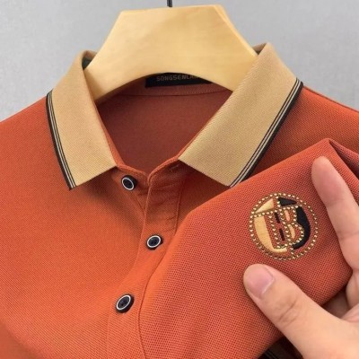 polo t-shirt orange