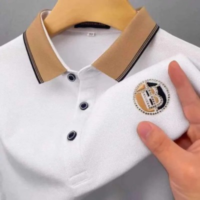 polo t-shirt white