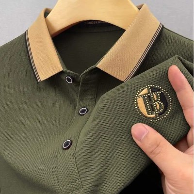 polo t-shirt oliv
